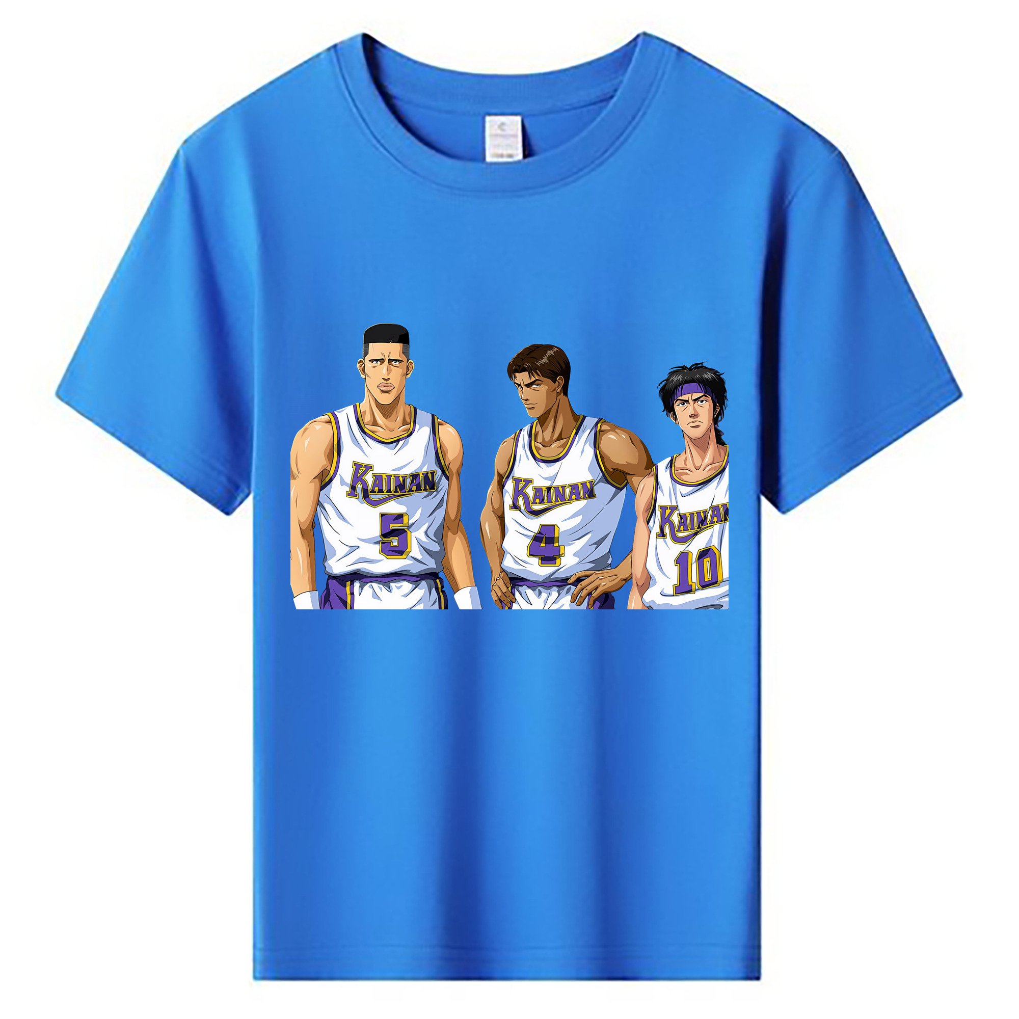 （画像用） SLAM DUNK／スラムダンク 綿100％キッズTシャツ（フロントプリント）
